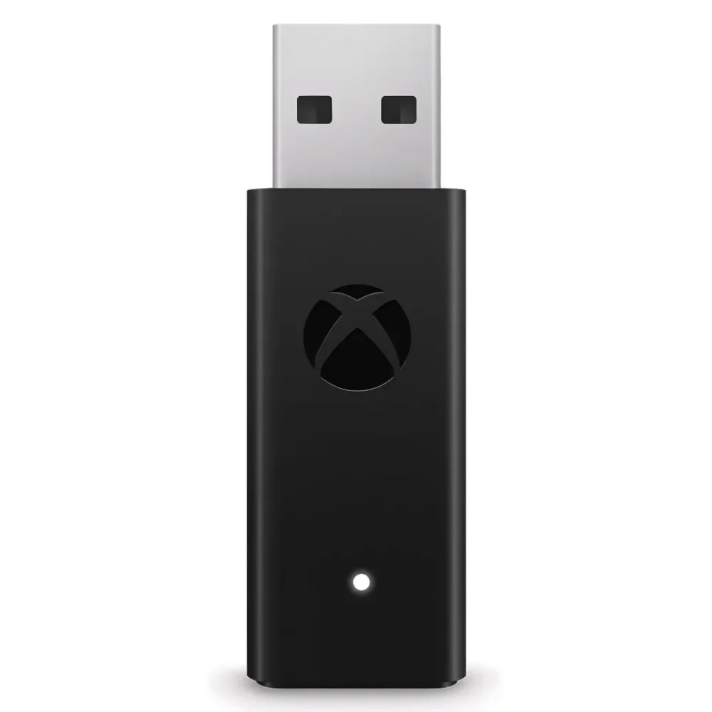 NWOB Microsoft Xbox Wireless Adapter + USB Extender Cable